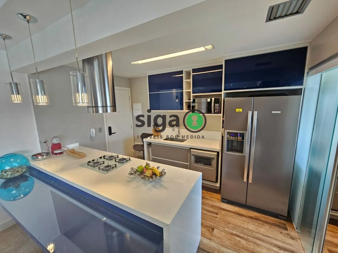 Imagem Brooklin | 105 m² - 3 dormitórios sendo 2 Suítes - Varanda Gourmet - Pronto para Morar