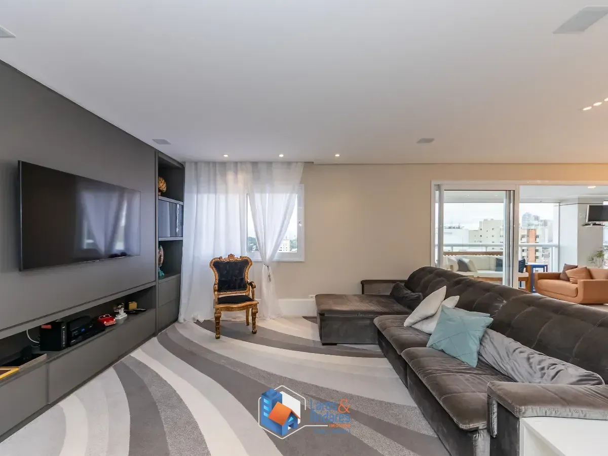 Imagem Apartamento para venda em Vila Hamburguesa com 3 quartos, sendo 3 suítes, 187m²