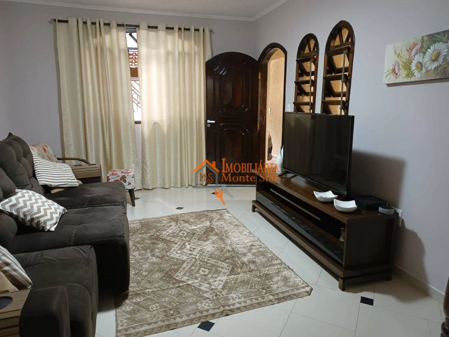 Imagem Sobrado com 3 dormitórios à venda por R$ 689.000,00 - Jardim Santa Cecília - Guarulhos/SP