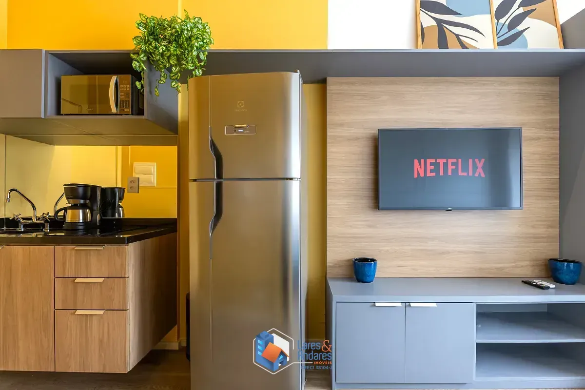 Imagem Studio para venda e locação em Moema com 1 quarto, 27m²