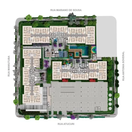 Imagem TEG CARRÃO - TEGRA - Apto de 70m² (GARDEN), 2 dormitórios, com fácil acesso ao Metrô Carrão!