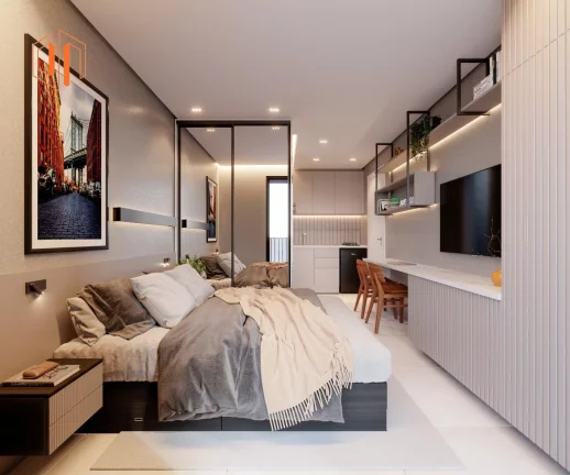 Imagem Apartamento para Venda em Curitiba, Centro Cívico, 2 dormitórios, 1 banheiro