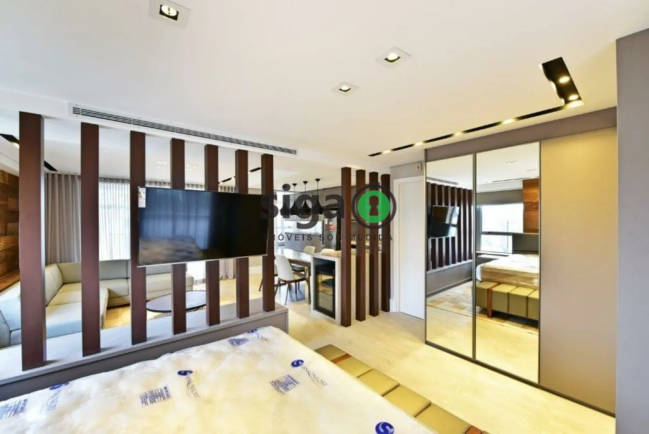 Imagem Apartamento para locação 104m² com 1 Dormitório sendo suíte localizado na Vila Nova Conceição/SP