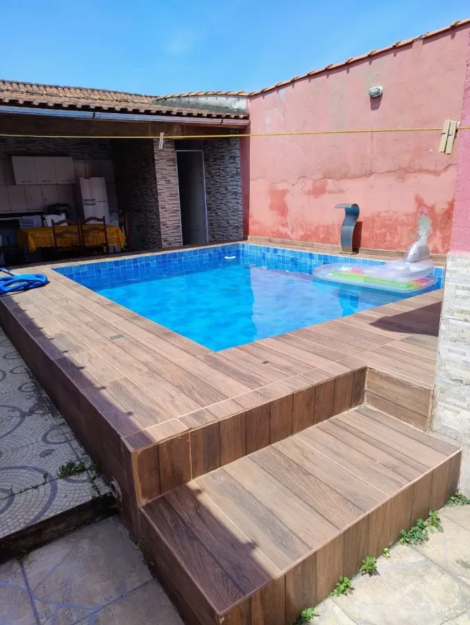 Imagem Casa para Venda em Itanhaém, Jamaica (Praia), 2 dormitórios, 1 suíte, 2 banheiros, 3 vagas
