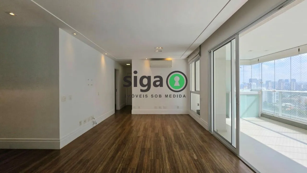 Imagem Apartamento 134m² no Brooklin - 3 suítes, varanda gourmet lazer completo em localização privilegiada