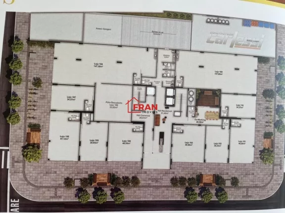 Imagem Loja Comerciais, Construção na Trindade Ótima localização !