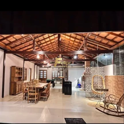 Imagem UM PARAÍSO EM MEIO A MATA ATLÂNTICA. CASA DE CAMPO MODERNA ALTO PADRÃO MOBILIADA COM PORTEIRA FECHADA.