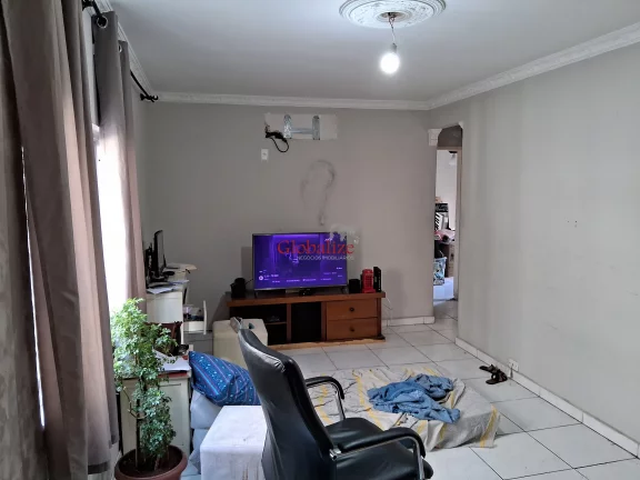 Foto do imóvel Apartamento térreo de 3 dormitórios em Santos na Aparecida no BNH(Plano 4) para reforma à venda por R$ 310.000,00