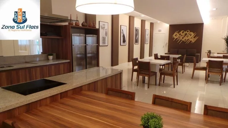 Imagem Apartamento à Venda Em Santo Amaro Com 4 Dormitórios Sendo 2 Suítes e 2 Vagas - Varanda Gourmet