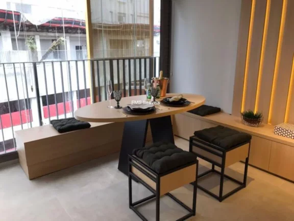 Imagem Apartamento para locação na Vila Madalena, com 2 quartos sendo 1 suíte, 2 banheiros, 1 vaga e 62m² de área
