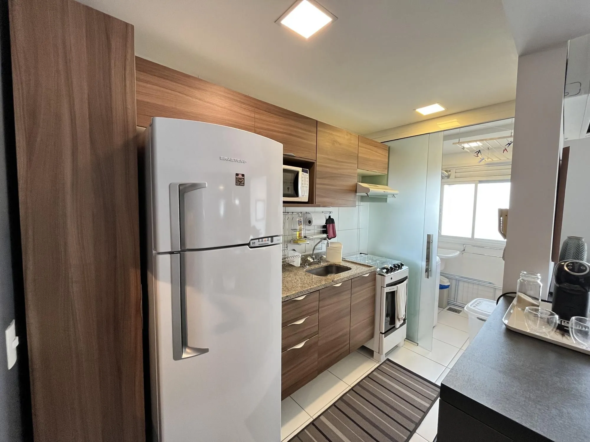 Imagem Apartamento de 2 quartos, transformados em 1 e vaga de garagem bairro S. Geraldo