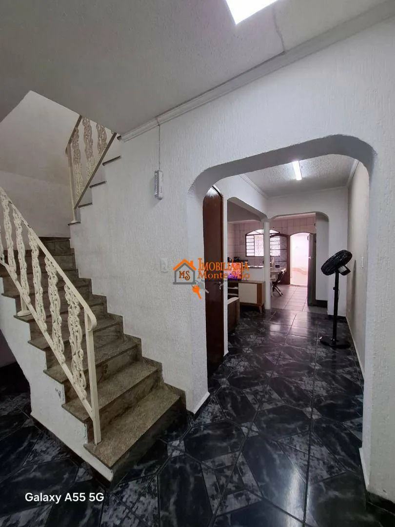 Imagem Sobrado com 3 dormitórios à venda, 188 m² por R$ 650.000,00 - Vila Galvão - Guarulhos/SP