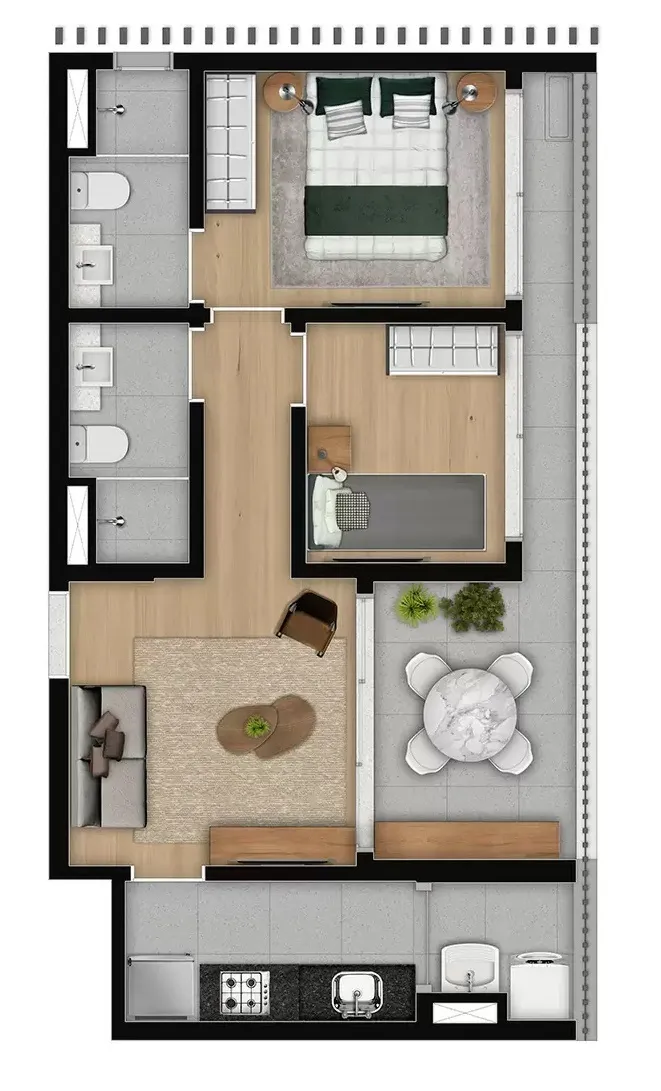 Imagem Park Mariana Life - Residencial - Apartamento à venda no bairro Vila Mariana - São Paulo/SP