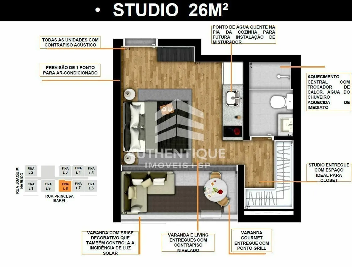 Imagem Just Brooklin - Apartamento à venda em São Paulo/SP