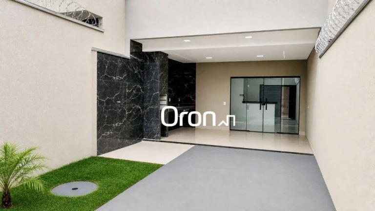 Imagem Casa com 3 dormitórios à venda, 112 m² por R$ 460.000,00 - Residencial Recanto do Bosque - Goiânia/GO