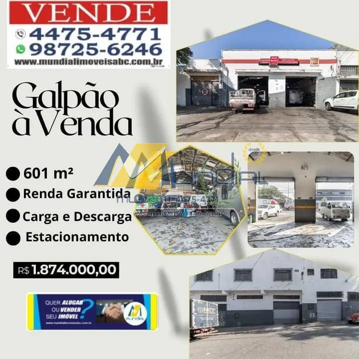 Imagem Excelente Galpão na Rodovia Anchieta
