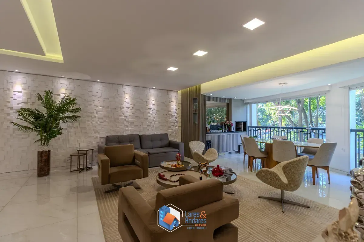 Imagem Apartamento para venda em Campo Belo com 3 quartos, sendo 3 suítes, 118m²