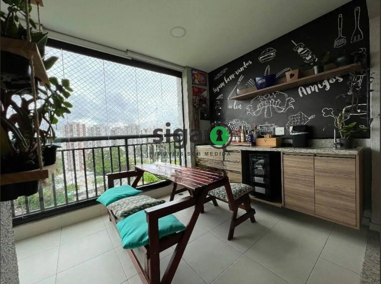 Foto do imóvel Apartamento à venda com 77m², 2 quartos e 2 vagas
