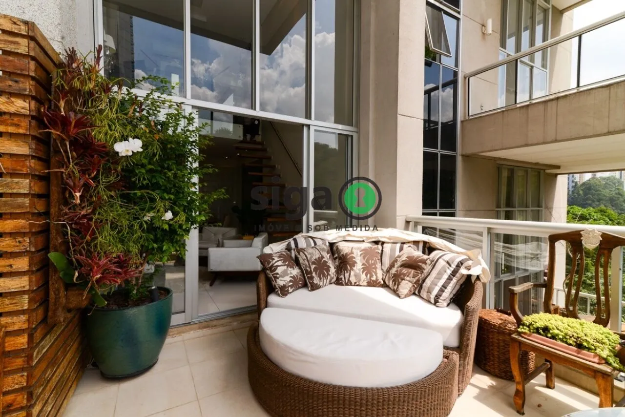 Imagem Apartamento para alugar mobiliado! de 110 metros, 1 suíte e Home Office no Panamby