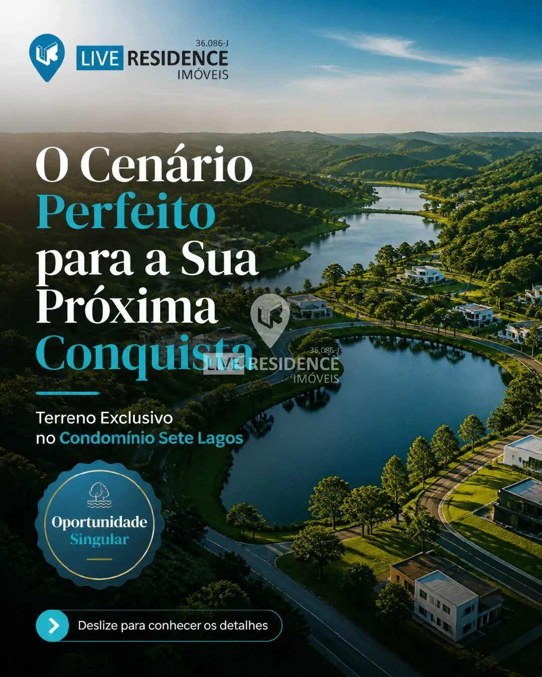 Imagem Condomínio Sete Lagos, um convite à exclusividade e ao bem-estar