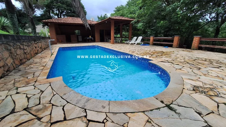 Imagem CHÁCARA FUNDO PARA O LAGO, 4 DORM PISCINA CAMPO POMAR MORUNGABA/SP