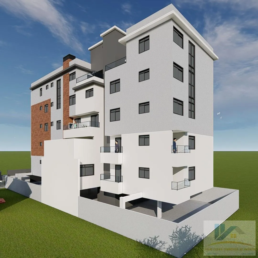 Imagem Cobertura Duplex para Venda em São José dos Pinhais, Centro, 3 dormitórios, 2 suítes, 4 banheiros, 2 vagas