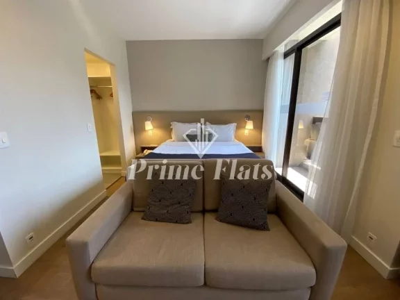 Imagem Flat disponível para venda no Staybridge Suítes São Paulo, no Itaim Bibi, com 38m², 1 dormitório e 1 vaga
