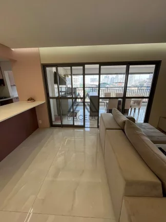 Imagem Magnífico apartamento mobiliado com 3 suítes e 2 vagas - Vila Prudente