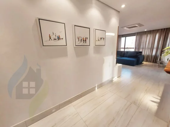 Imagem Apartamento Alto Padrão com 3 suítes, 4 banheiros, 4 vagas, com 190m² em Bairro Jardim, Santo André