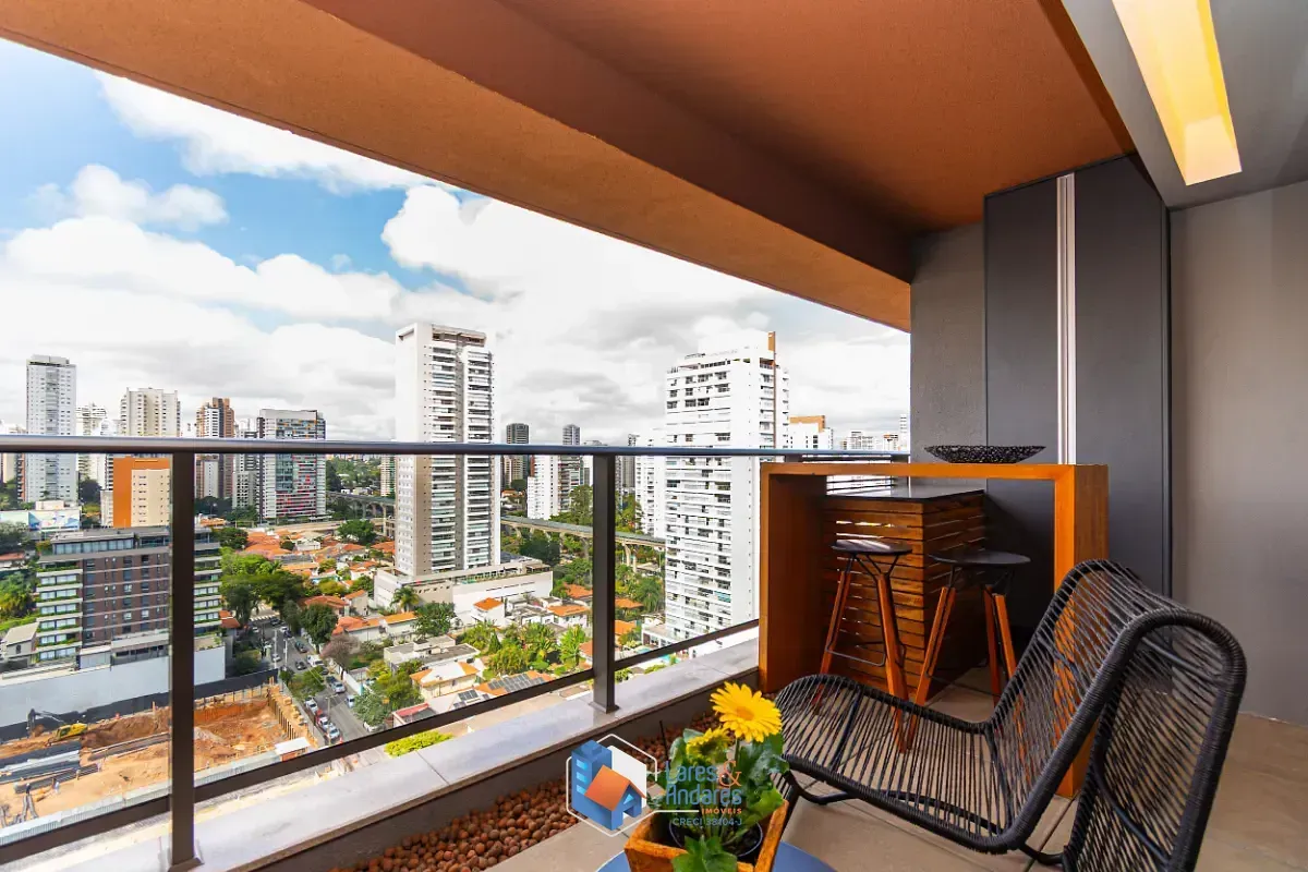 Imagem Apartamento para venda em Brooklin Paulista com 1 quarto, 41m²