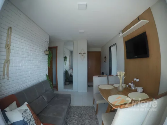 Imagem APARTAMENTO 02 QUARTOS MOBILIADO, COM ÁREA DE LAZER COMPLETA