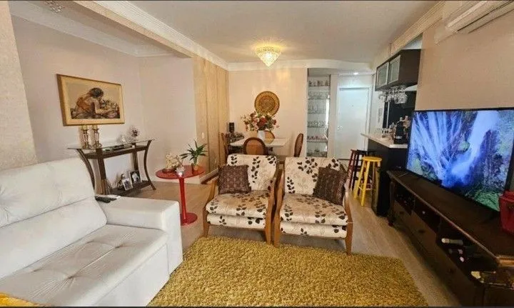 Imagem Apartamento com 2 suítes totalmente mobiliado a 150m da beira mar