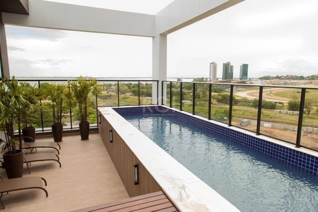 Imagem Apartamento com 3 quartos, 1 suíte, churrasqueira, 2 vagas, no bairro Cristal