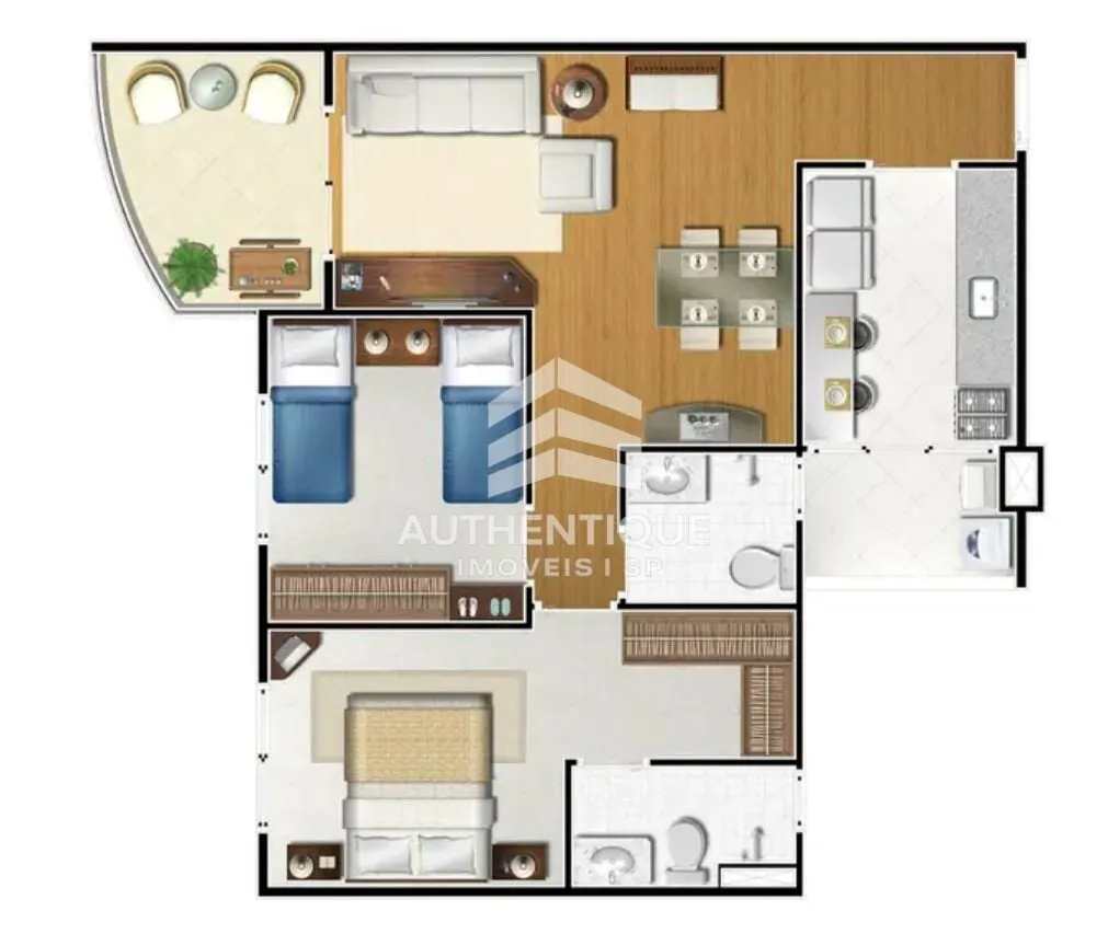 Imagem Vista Bela - Campo Belo - Apartamento à venda no bairro Campo Belo - São Paulo/SP, Zona Sul