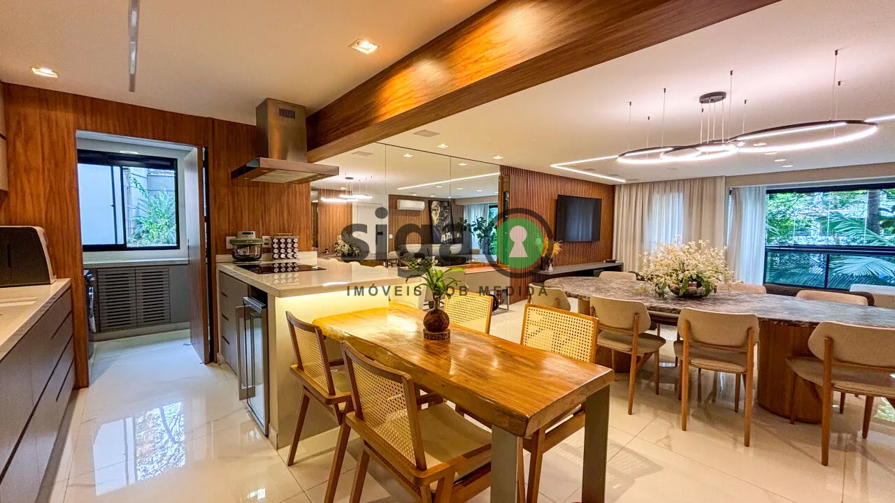 Imagem Apartamento à venda no Panamby: 122m² , 3 dorms (2 suítes) decoração impecável e pronto para morar
