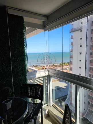 Imagem Ap 2 quartos, suíte, porteira fechada, vista pro mar, lazer completo, 1 vag