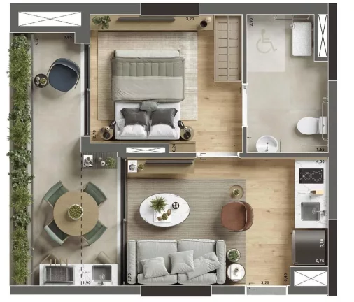 Imagem APARTAMENTO RESIDENCIAL em São Paulo - SP, Ibirapuera
