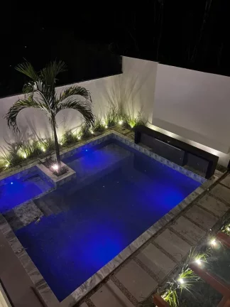 Imagem Casa nova em Alto Padrão, no condomínio Reserva do Parque , no bairro Ponta Negra , com 3 suítes e piscina com hidromassagem, aceita Financiamento