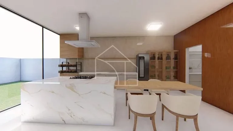 Imagem Linda mansão no condomínio Alphaville Jacuhy - 4 suites com closet