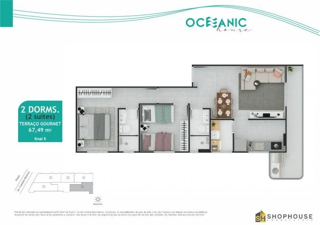 Imagem Apartamento à Venda em Maracanã, Praia Grande - SP
