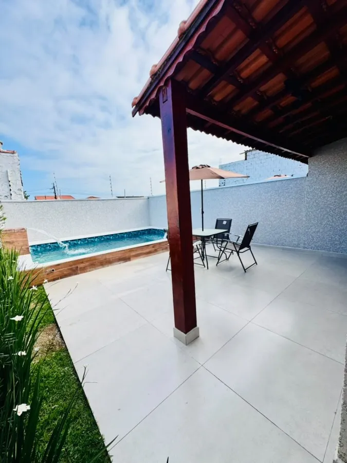 Imagem Casa para Venda em Itanhaém, Jamaica (Praia), 3 dormitórios, 1 suíte, 2 banheiros, 2 vagas