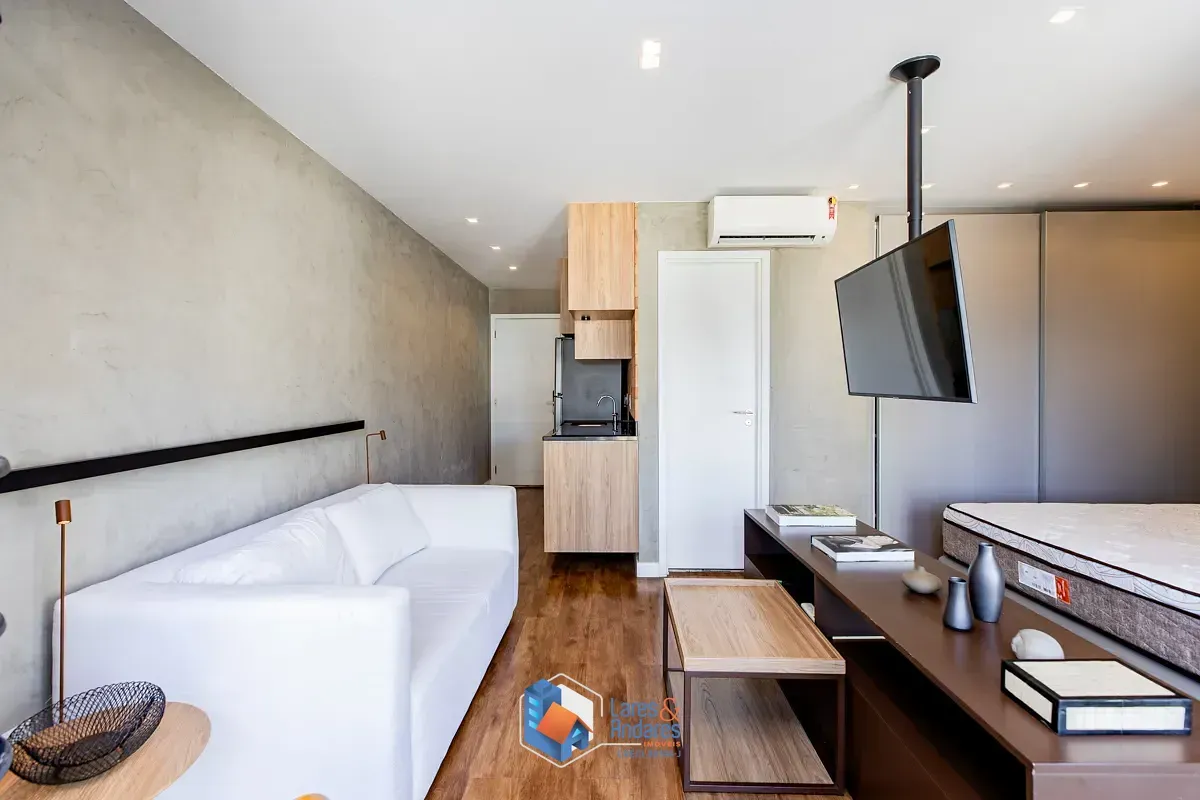 Imagem Apartamento para venda em Campo Belo com 1 quarto, sendo 1 suíte, 36m²