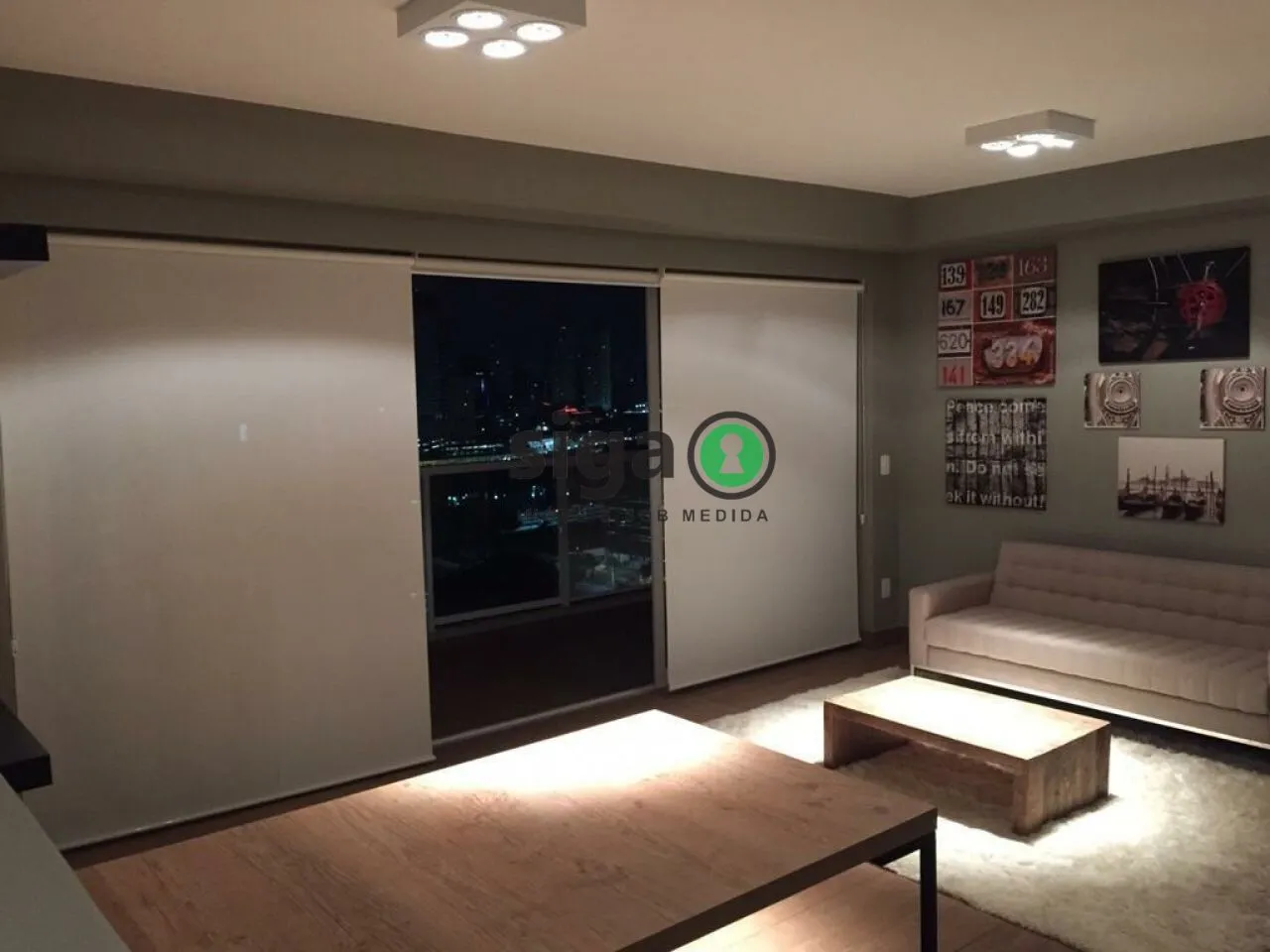 Imagem Duplex equipado e decorado com 89m2, 1 suite, lavabo, cozinha planejada, lavanderia e 1 vaga garagem