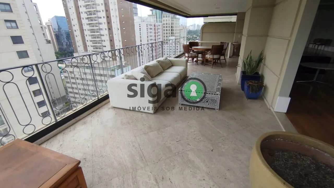 Foto do imóvel Apartamento com 5 quartos de Alto Padrão - semi?mobiliada - 8 vagas - Itaim Bibi