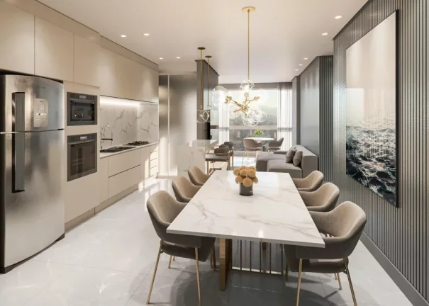 Foto do imóvel Apartamento à venda em Porto Belo, Perequê, com 3 quartos, 85,53m2 em Hironildo Conceição dos Santos