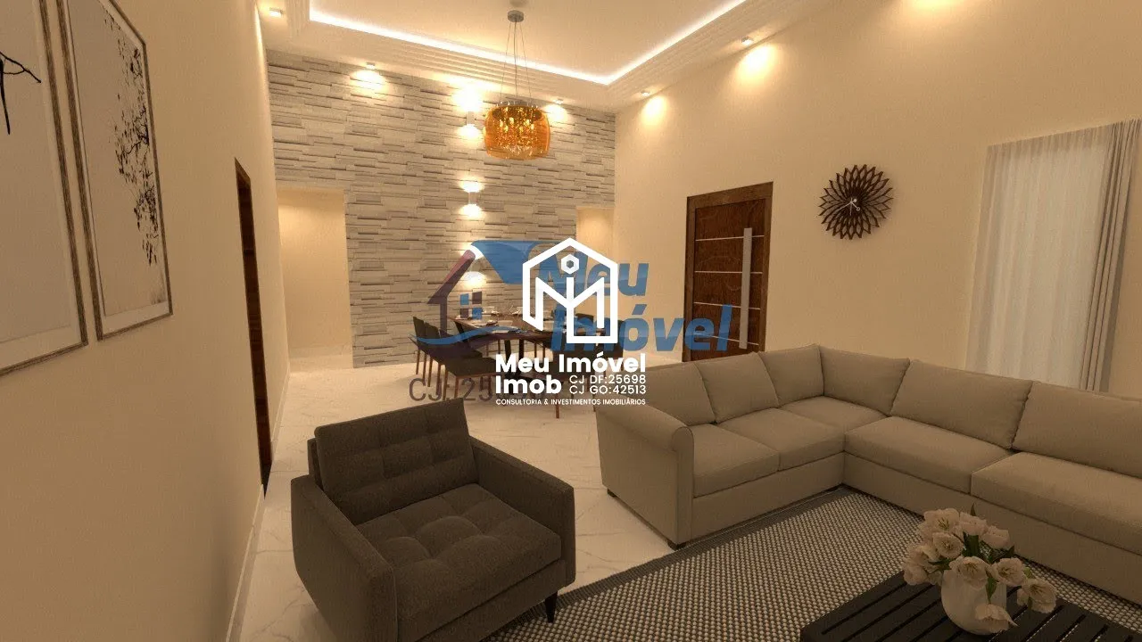 Imagem Casa 3 Quartos 3 Suítes 2 Vagas 350m² Nova Sobradinho/DF