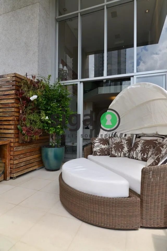 Imagem Apartamento para alugar mobiliado! de 110 metros, 1 suíte e Home Office no Panamby