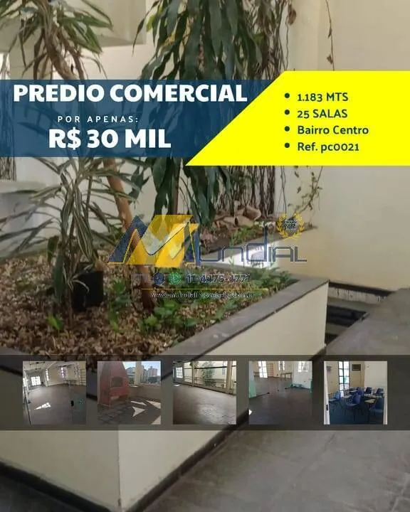 Imagem Prédio corporativo completo no Centro de Santo André para sua empresa.