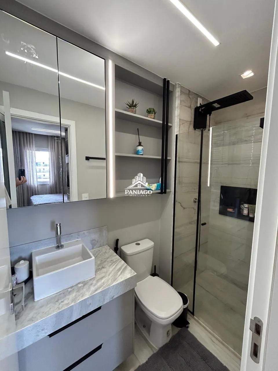 Imagem Apartamento Porteira Fechada com 2 Quartos para Alugar em Frente ao Shopping Pan