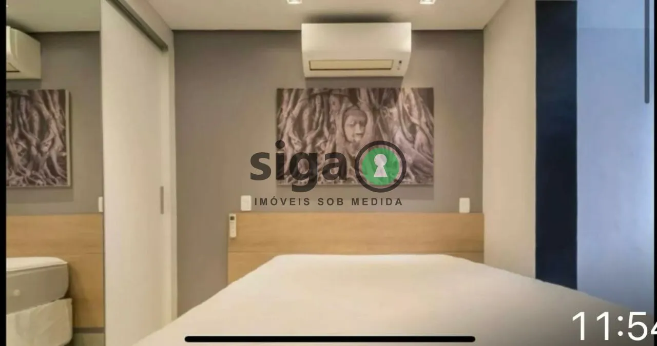 Imagem Excelente apto com 35m², 1 quarto ,1 banheiro e 1 vaga para Locação MOBILIADO, no Brooklin